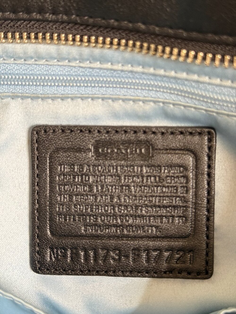 VINTAGE COACH BAG - Picture 9 of 11